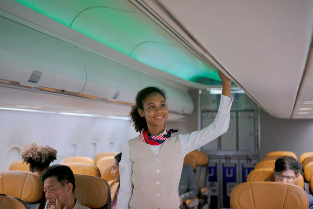 istock Passenger travel via commercial air plane. 1504175842