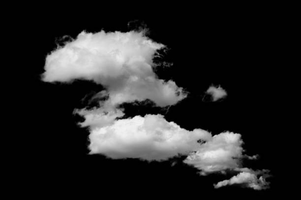 istock white fluffy clouds isolated on a black background, clipart 1504176989