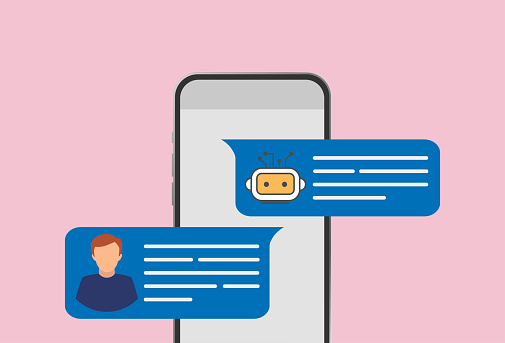 Chatbot Ai Chat Robot Speech Bubble Technology Talking Chatting Speech ...