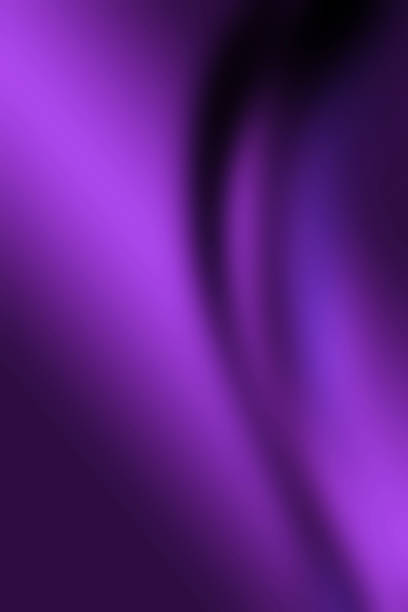 Decorative purple toned abstract soft wavy background. vector art illustration