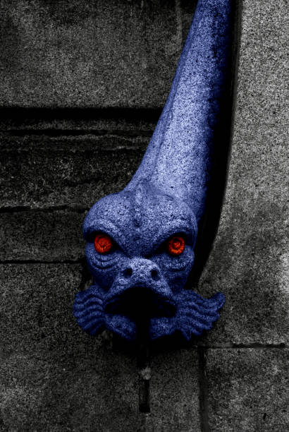 istock violet fish with red eyes in the fountain 1504204532
