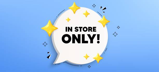 istock In store sale. Special offer price sign. Chat speech bubble banner. Vector 1504213369