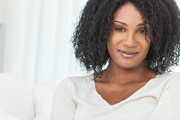 istock Beautiful Smiling African American Woman 150422049