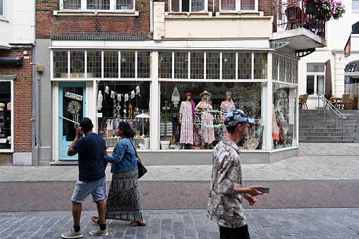 Roermond, Netherlands, June 27, 2023 - Number 9 Women's fashion store on Neerstraat in the city center of the Dutch city of Roermond.