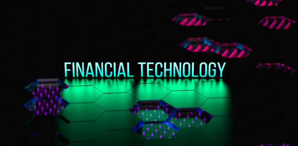 istock FINANCIAL TECHNOLOGY neon text, blur concept. Financial technology banner, definition. 3D render. 1504306517