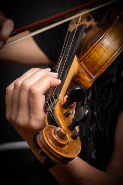 istock A person playing the violin showing hands holding the bow 1504314731