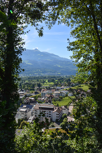 Vaduz is the capital of Liechtenstein and also the seat of the national parliament. The city, which is located along the Rhine River, has 5,696 residents.