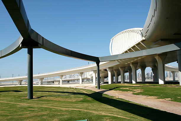 istock Modern Road System and Bridge architecture in Dubai 150434550
