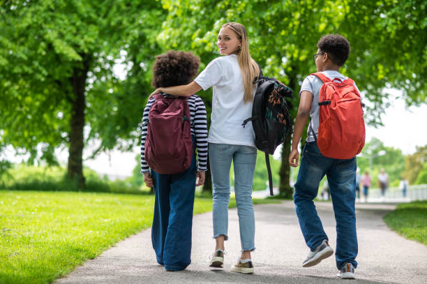 istock Friends walking in the park and feeling contented 1504355854