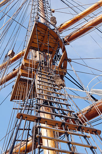istock Mast of an ancient sailing vessel 150443100