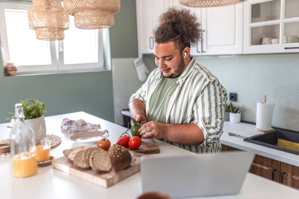 istock Making breakfast is my favourite morning routine 1504459495