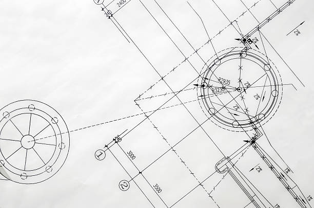 projet de construction - instrument of measurement photos et images de collection