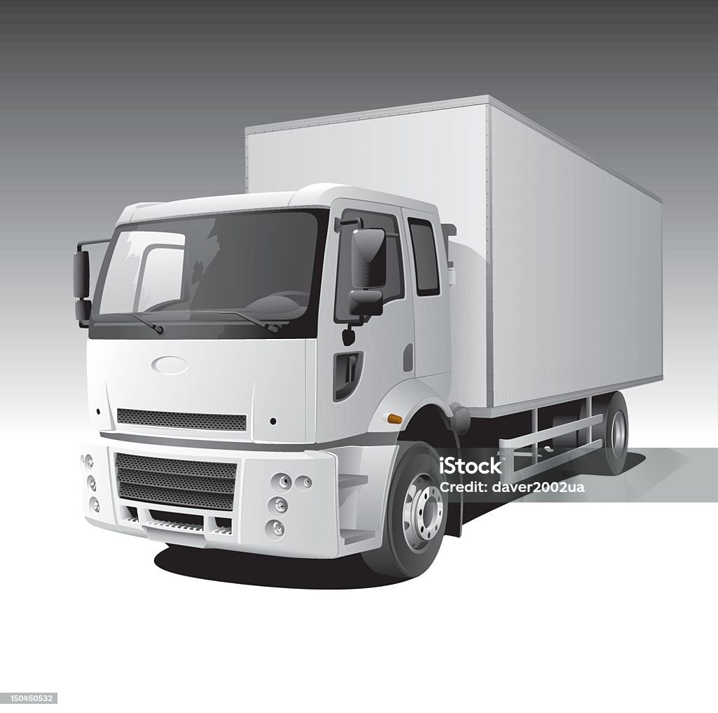 vector camions - clipart vectoriel de Poids lourd libre de droits