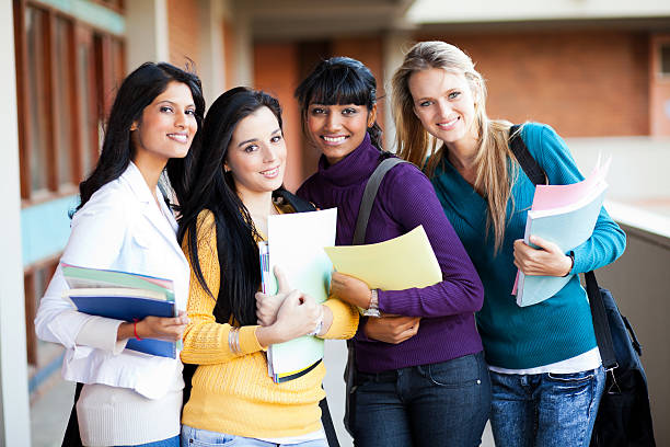 istock group of female multiracial college students 150450536
