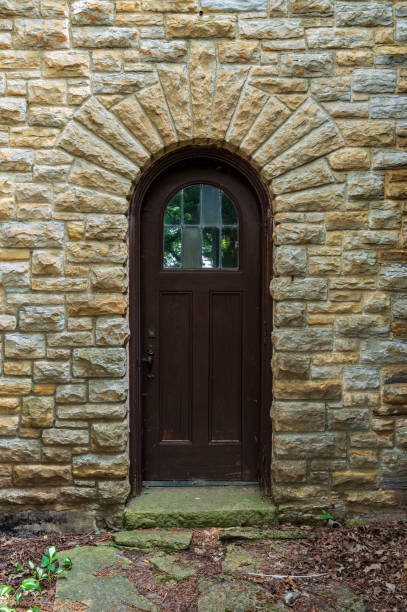 istock Backdoor in Stone House Wall 1504554397