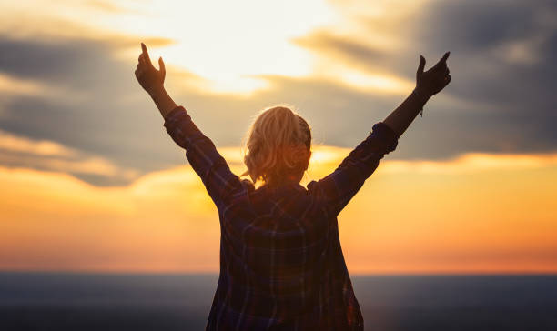 istock Enjoying a peaceful moment at a sunset 1504577465