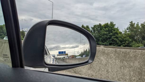 Dublin traffic stock photo