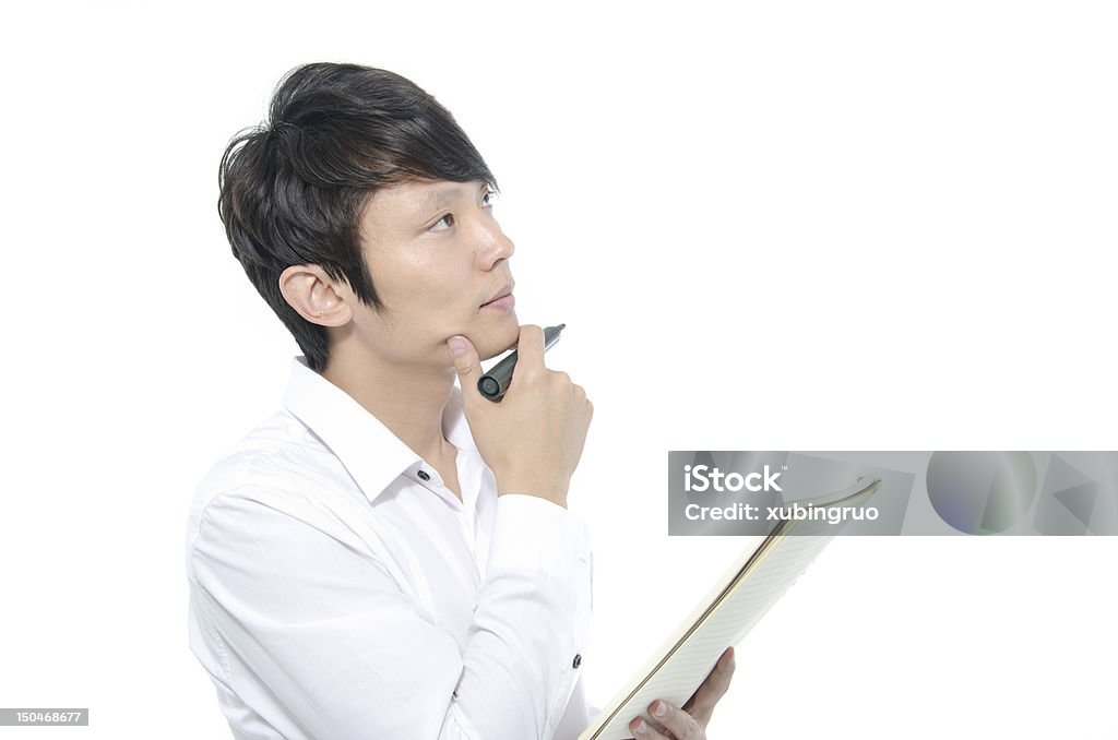 Businessma Businessman thinking Adult Stock Photo