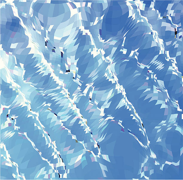 ilustraciones, imágenes clip art, dibujos animados e iconos de stock de azul icicles. vector fondo de mosaico - icicle ice backgrounds melting