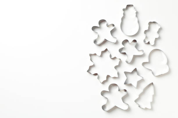 istock Concept of cooking tools, cookie cutters, space for text 1504696443