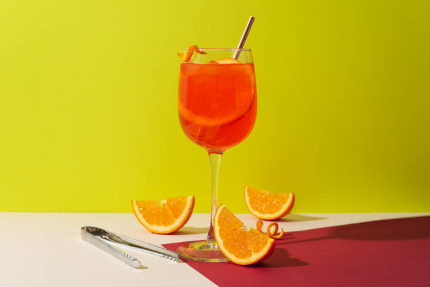 istock Concept of delicious alcohol drink, Spritz cocktail 1504738813