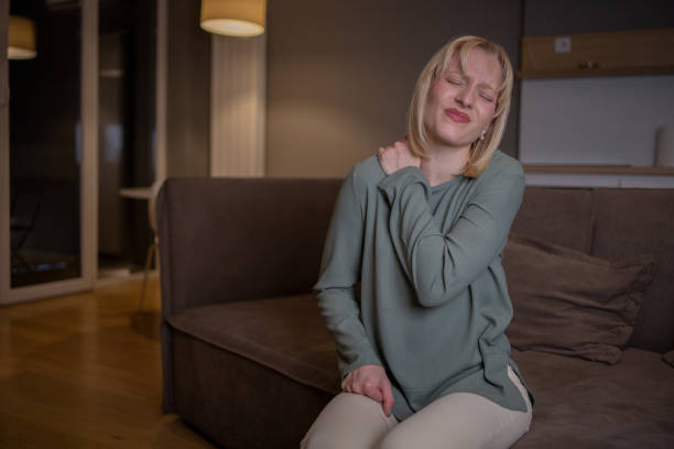 istock Young woman suffering from pain 1504758938