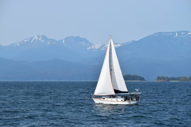istock White boat alone in Alaska 1504779825
