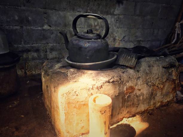 istock View of a Traditional Kitchen in the village 1504820298