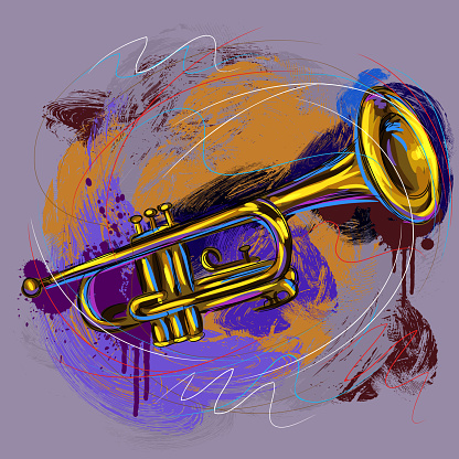 Colorful Trumpet