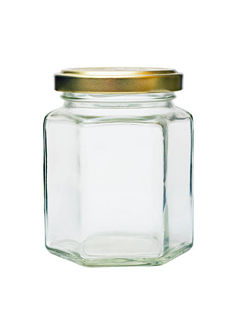 istock empty glass jar with metal lid 150492405