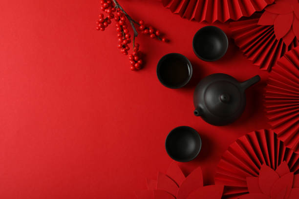 istock Concept of tea, asian tea, space for text 1504939700