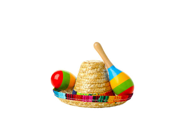 istock Concept of Cinco de mayo, isolated on white background 1504959667
