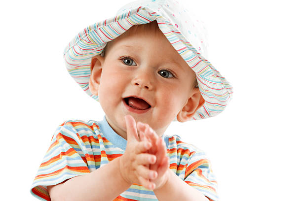 istock Portrait Baby Boy in Hat 150499299