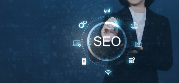 SEO Search Engine Optimization Digital Marketing Technology Business Internet Concept.