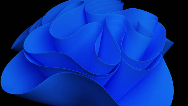 istock Abstract background colour wave movement,colour flow of waves,Abstract background,3d rendering 1504995801