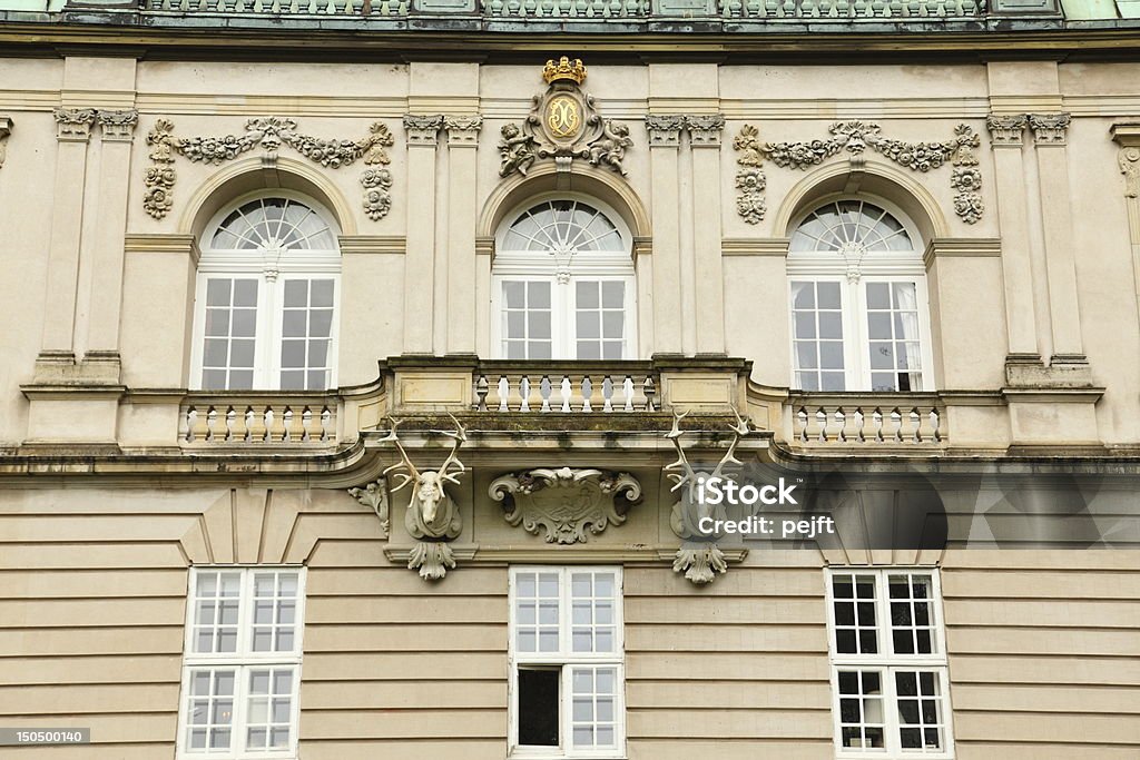 Eremitage slottet Palast in Deer Garten - Lizenzfrei Architektonisches Detail Stock-Foto