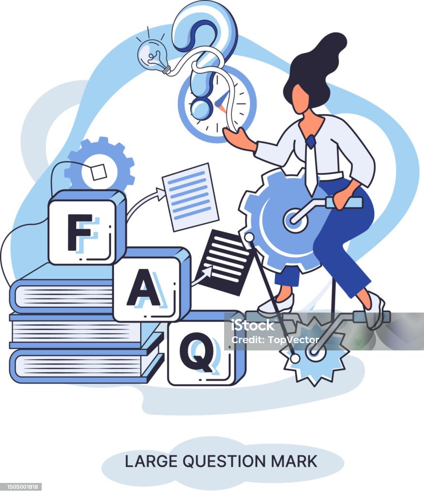 Ladge Question Mark Problem And Solution Concept Metaphor Ask Questions ...