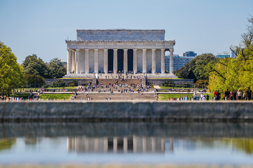 lincoln memorial statue, Washington, DC