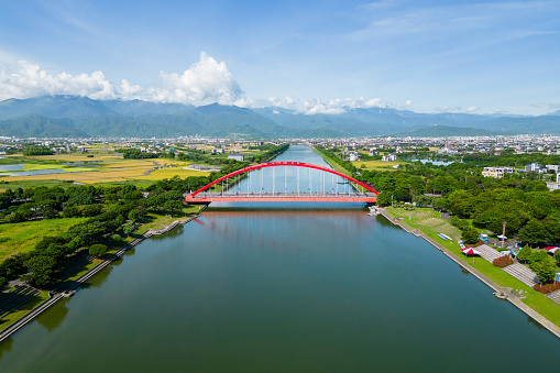 Dongshan River Water Park in Yilan, Taiwan