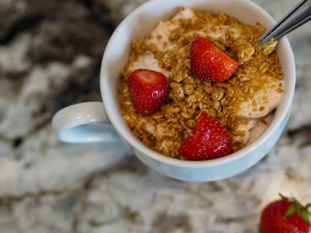 istock Yogurt and Granola with Strawberries 1505062898