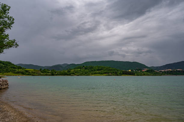 istock Castel San Vincenzo, Molise. The lake 1505085361