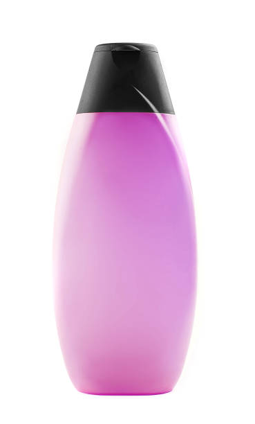 istock Pink Shampoo Bottle isolated on white background 1505088557
