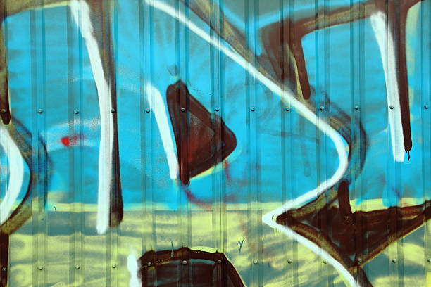 istock Grafitti on a steel wall 150509511