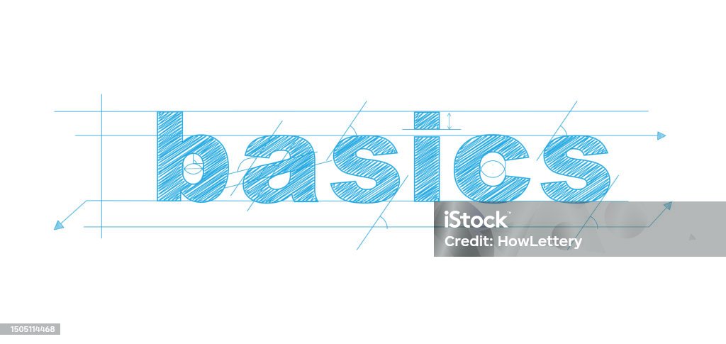 Basic Blue Draft Text Banner Stock Illustration - Download Image Now ...