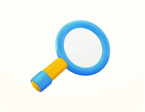 istock 3d magnifying glass isolated, in minimal style, isolated on white background. Icon for spy, zoom, search, look, seek, research, find, analyze. 3d vector illustration. 1505116097