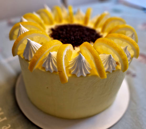 lemon meringue cake is layers of soft, moist lemon cake, filled with lemon curd and frosted with a luscious meringue frosting. Sweet and tangy all at once, it’s a showstopper