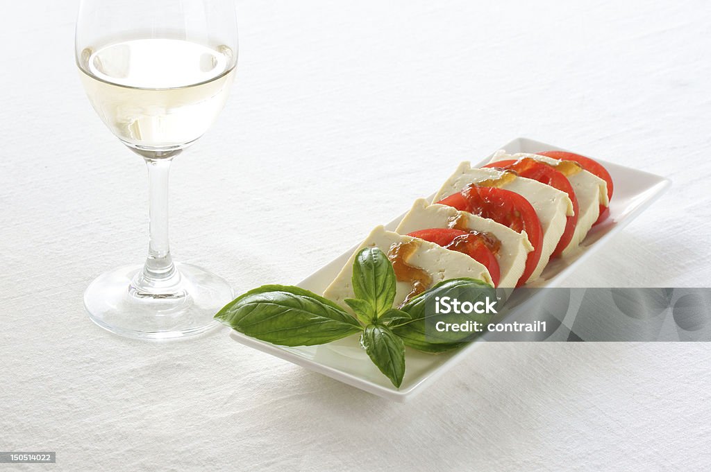 Tofu Caprese - Royalty-free Salada Foto de stock