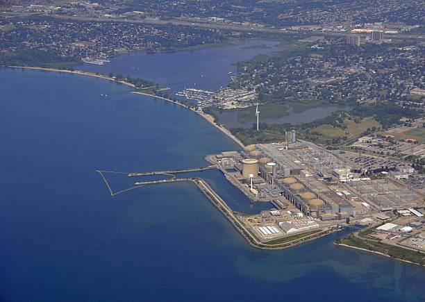 istock Power Plant, aerial 150514032