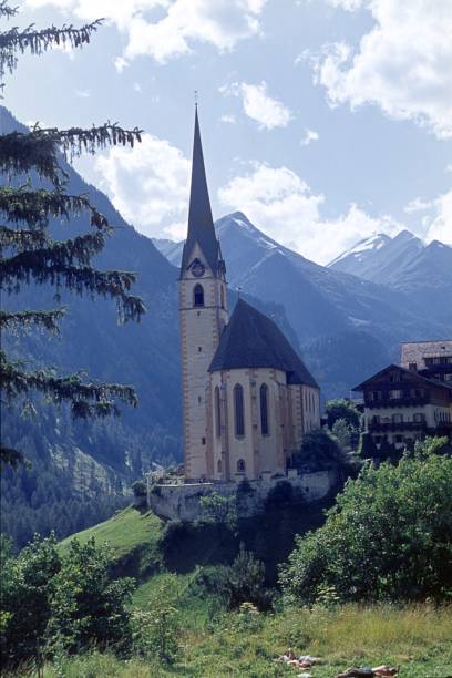 Austria, 1965. Heiligenblut Parish Church.