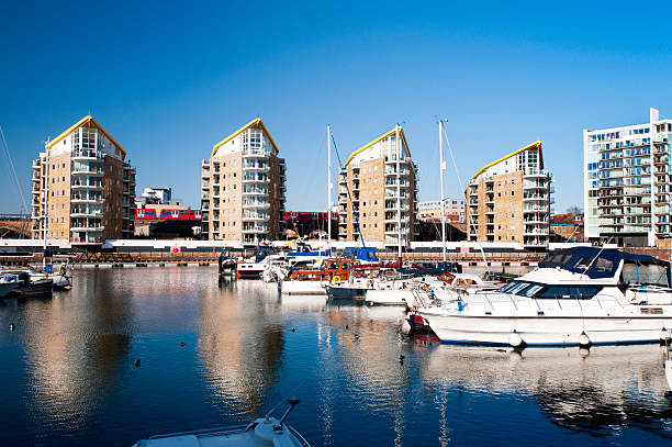 istock Limehouse Basin in East London 150516611